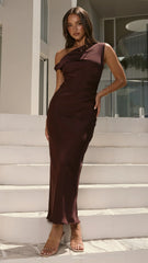 Gigi Maxi Dress - Chocolate