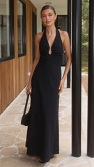 Larna Maxi Dress - Black