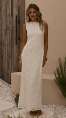 Macie Maxi Dress - Cream