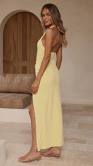 Jessica Maxi Dress - Yellow
