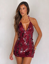 ZANA MINI DRESS - RED