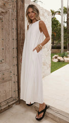 Mylah Maxi Dress - White