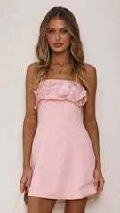Stella Mini Dress - Pink