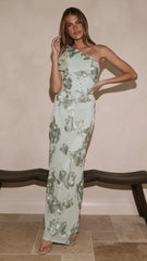 Darlee Maxi Dress - Sage Floral