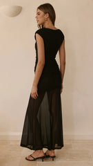 Delara Maxi Dress - Black