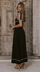 Beverly Maxi Dress - Black