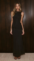 Kalaia Maxi Dress - Black