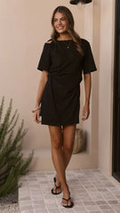 Nula Mini Dress - Black