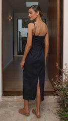 Kiara Maxi Dress - Indigo