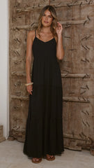 Shelley Maxi Dress - Black