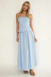 Antonita Cami Strap Maxi Dress Blue