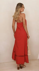 Sandra Maxi Dress - Red