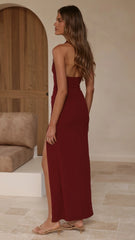 Jessica Maxi Dress - Wine