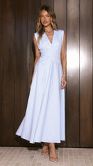 Zahli Maxi Dress - Blue