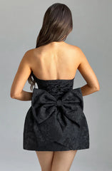 Elenora Mini Dress - Black