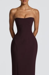 Manon Maxi Dress - Plum