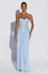 Carina Maxi Dress - Glacier Blue