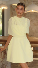 Zahni Mini Dress - Yellow