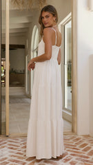 Shelley Maxi Dress - Natural
