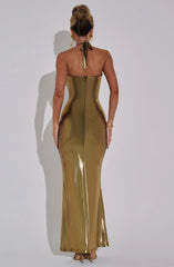Chrishelle Maxi Dress - Gold