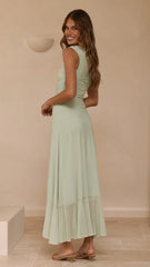 Sareiah Maxi Dress - Sage