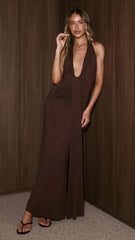 Remi Maxi Dress - Chocolate