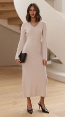 Sloane Maxi Dress - Sand