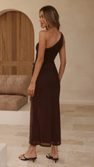 Kourt Maxi Dress - Chocolate