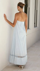 Sandra Maxi Dress - Sky Blue