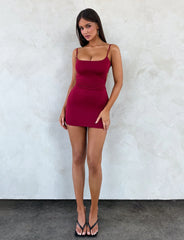 MINERVA MINI DRESS - RED