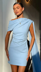 Azula Mini Dress - Blue