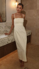 Kiara Maxi Dress - Cream