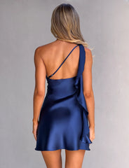 RAINEY MINI DRESS - NAVY