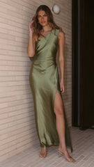 Victoria Maxi Dress - Olive