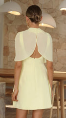 Zahni Mini Dress - Yellow
