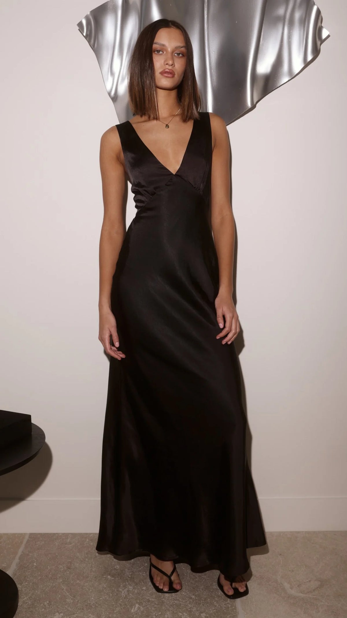 Sofia Maxi Dress - Black