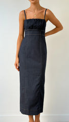 Kiara Maxi Dress - Indigo
