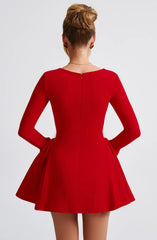 Megan Mini Dress - Red