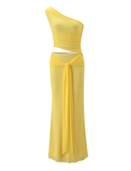 COBI 2.0 MAXI DRESS - BUTTER YELLOW