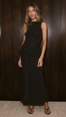 Kalaia Maxi Dress - Black