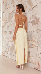 Frances Maxi Dress - Yellow