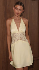 Kiana Mini Dress - Yellow