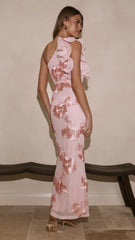 Darlee Maxi Dress - Blush Pink Floral