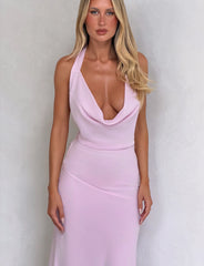 ZYLA MAXI DRESS - BABY PINK