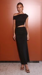 Seren Maxi Dress - Black