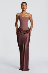 Maggie Maxi Dress - Dusty Rose